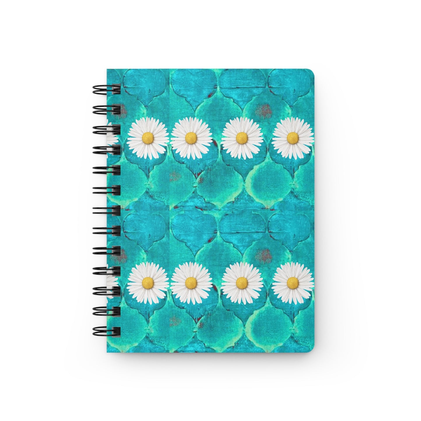 SageDaisy Living Arabesque Turquoise Writing Sketch Inspiration Spiral Bound Journal