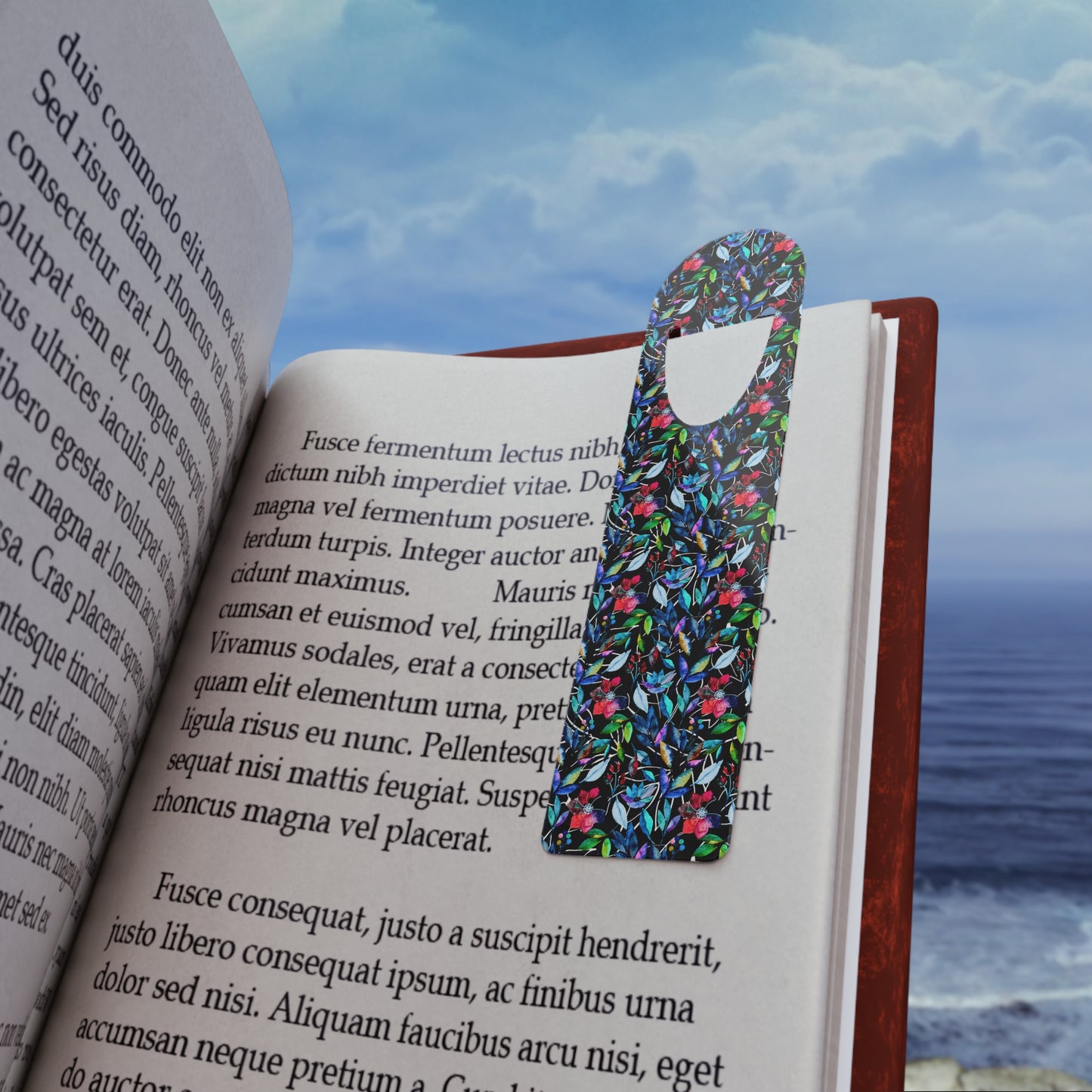 Once Upon a Forest Leaves Bookmark