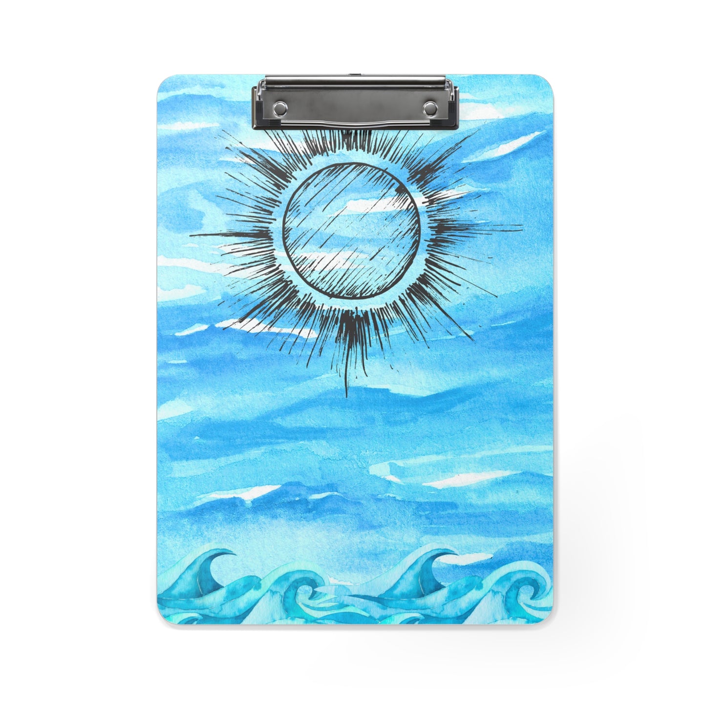 Coastal Summer Sun Organizer Clipboard