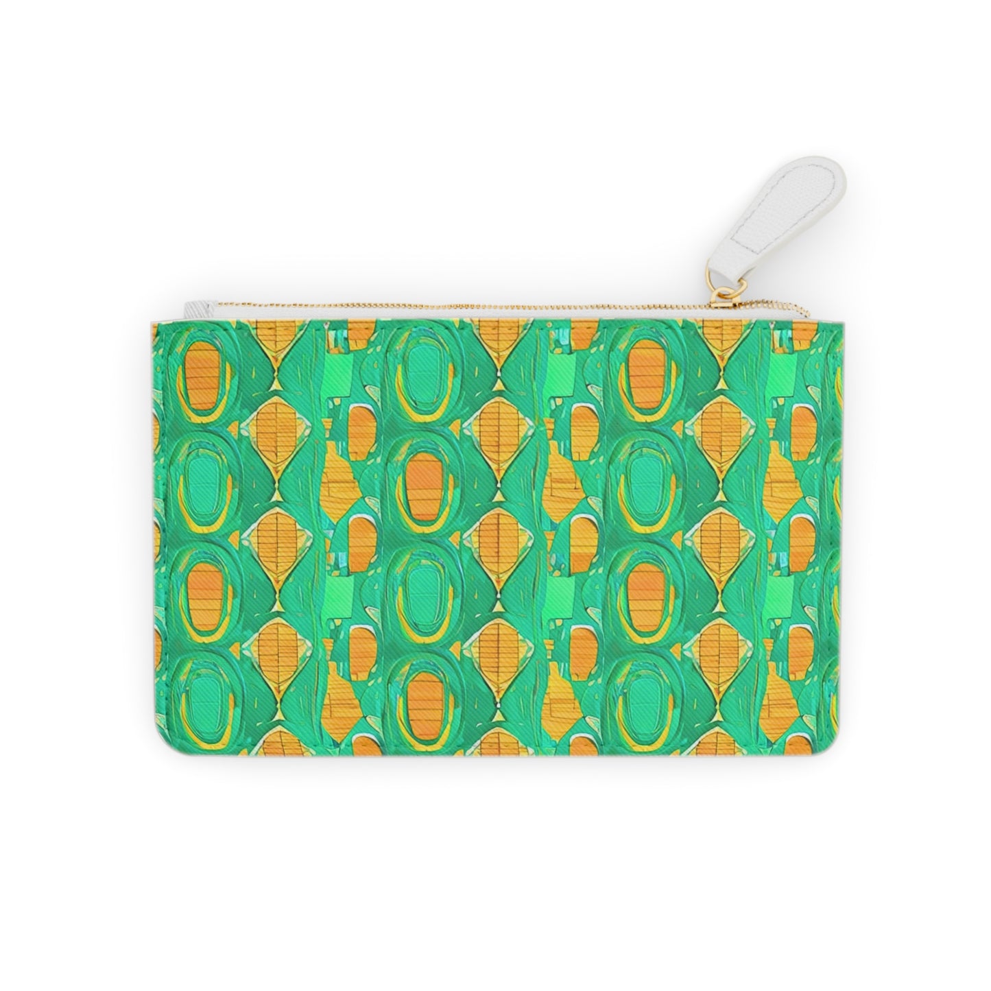 Bongos Beat Midcentury Modern Summertime Travel Coin Purse Mini Pouch Clutch Bag