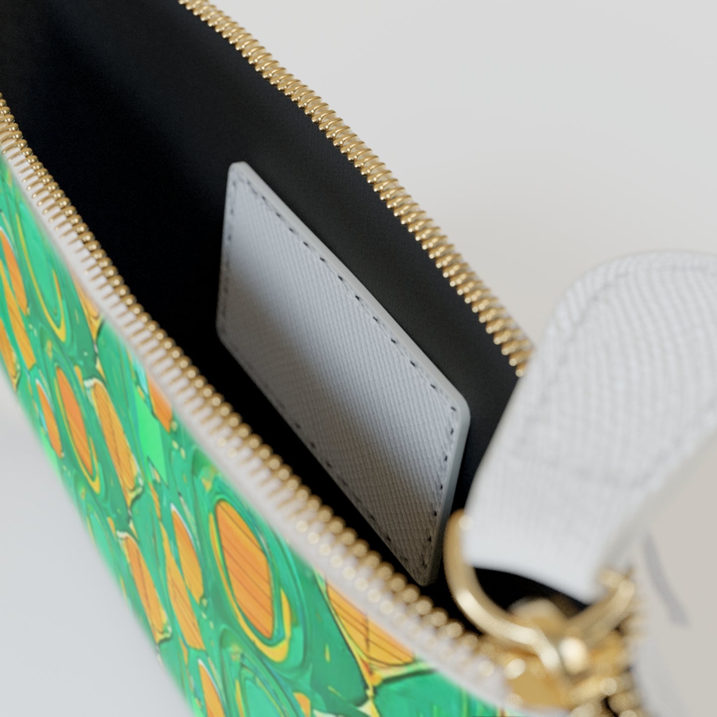 Bongos Beat Midcentury Modern Summertime Travel Coin Purse Mini Pouch Clutch Bag