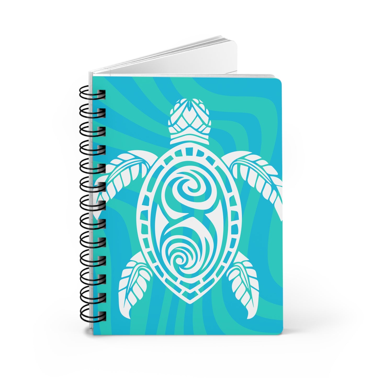 Maori Turtle Waves Writing Sketch Inspiration Spiral Bound Journal