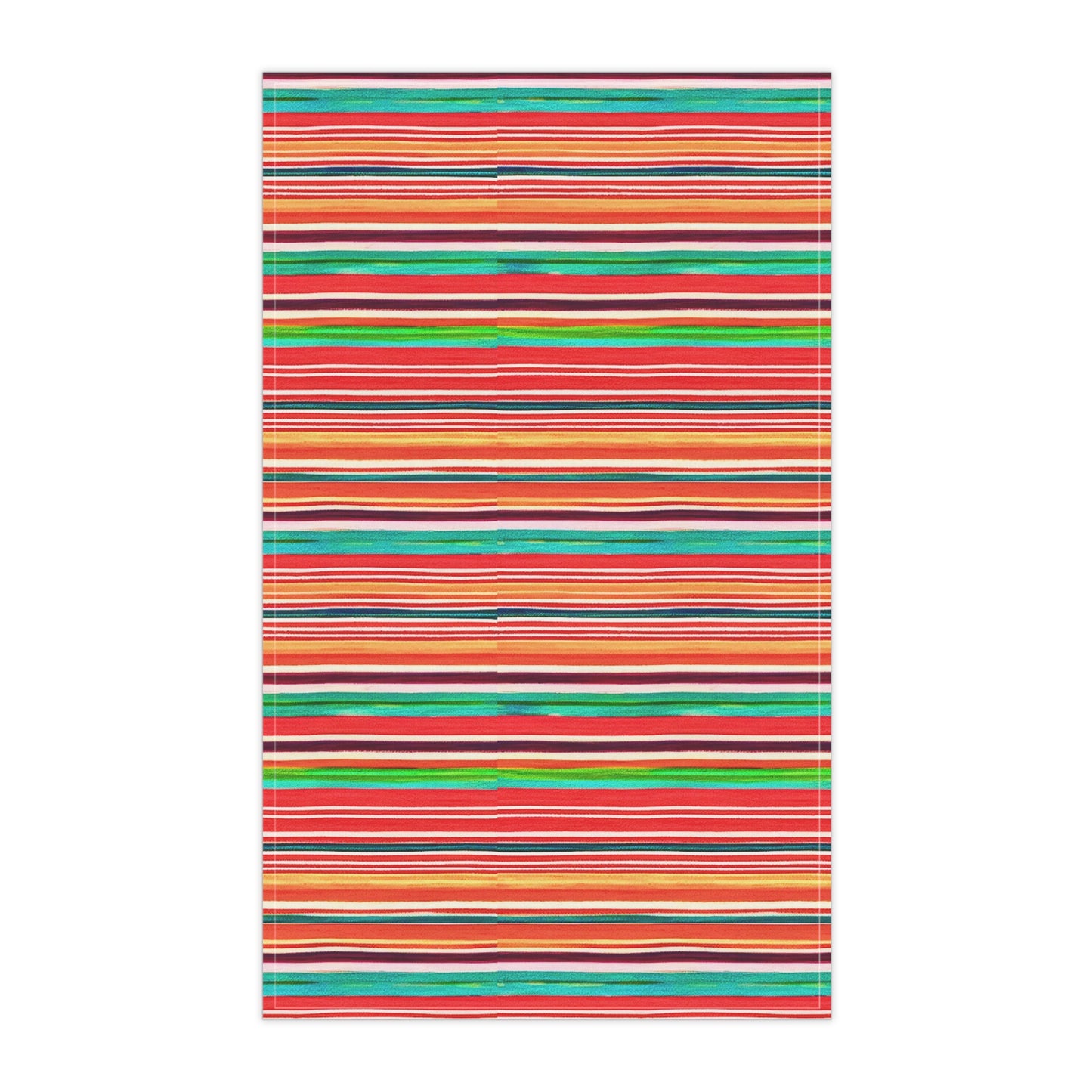 Serape Mexican Blanket Fiesta Southwestern Pattern Decorative Kitchen Tea Towel/Bar Towel