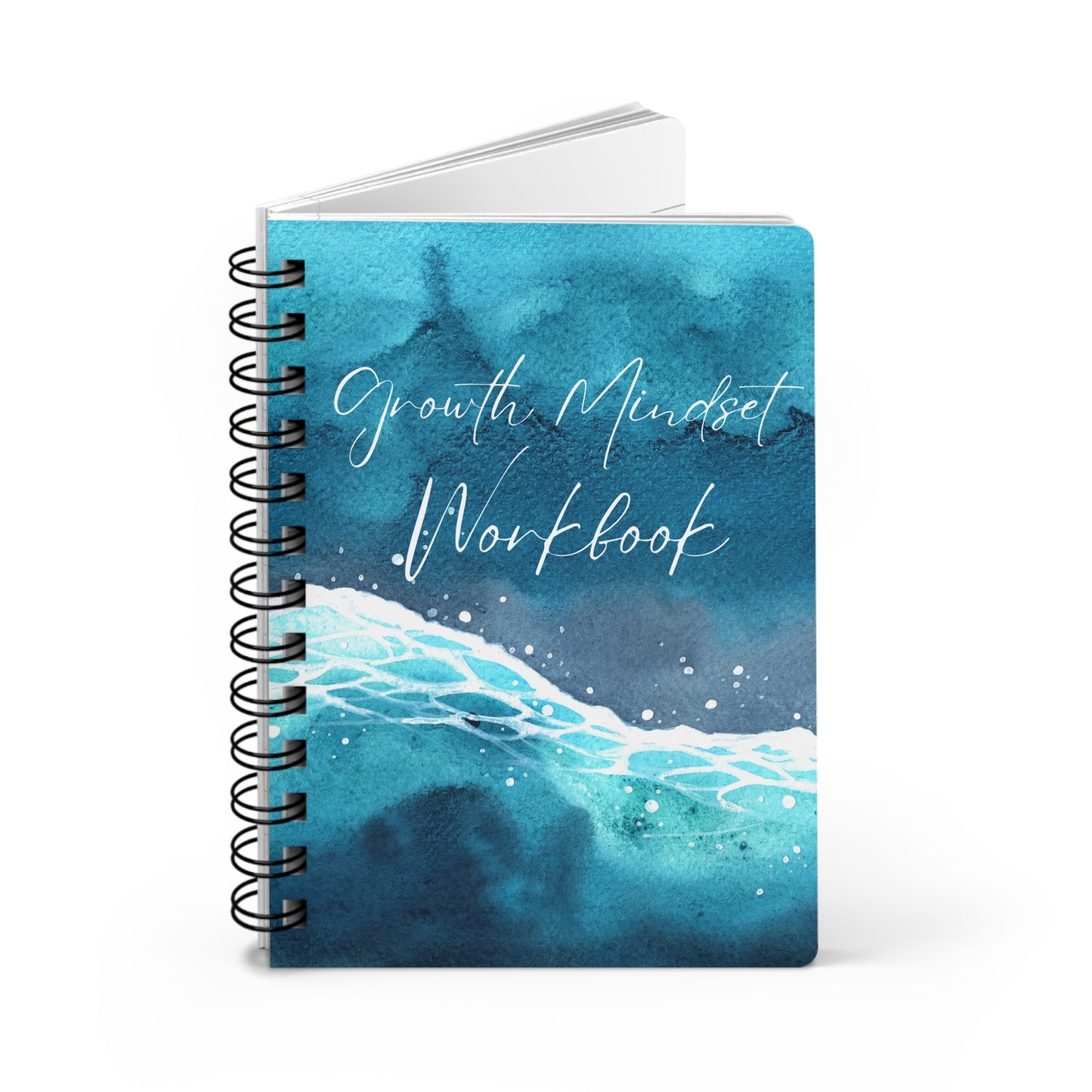 Growth Mindset Workbook Journal Writing Meditation Spiral Bound Journal