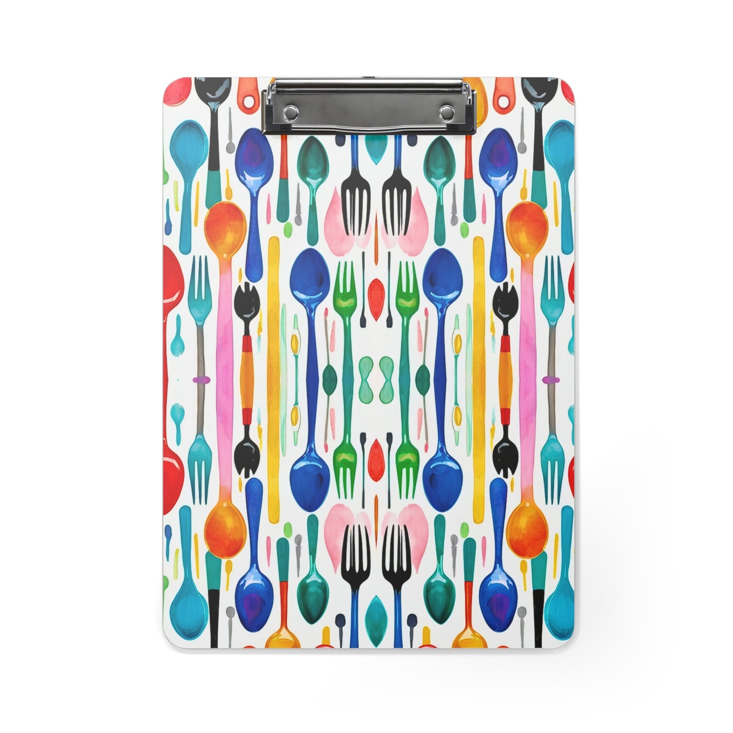 Midcentury Modern Utensils Organizer Clipboard