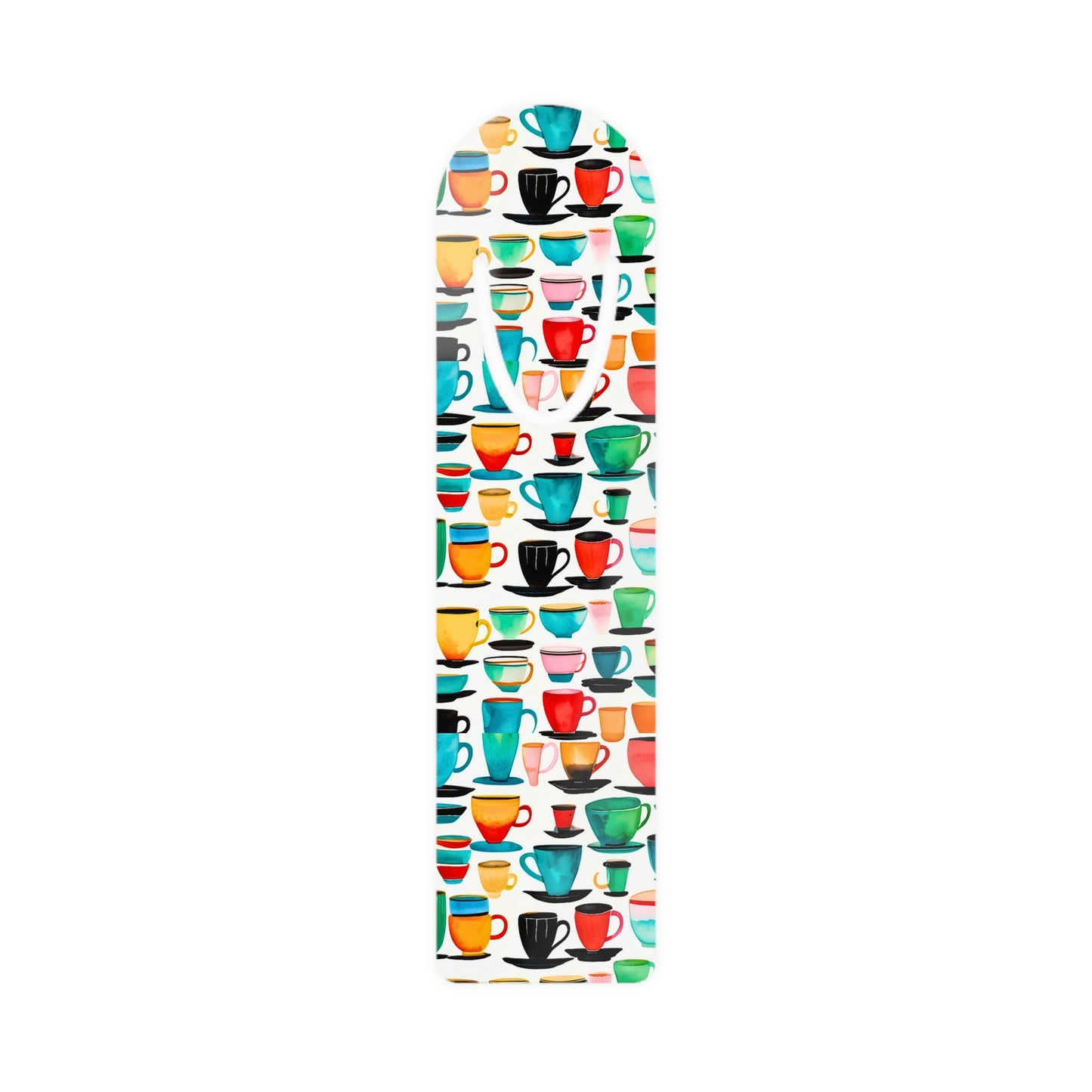 Coffee Cups Midcentury Modern Kitchen Bookmark