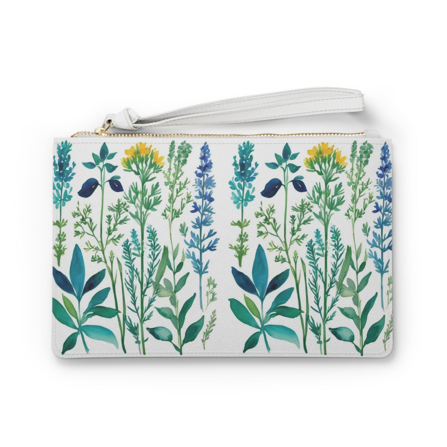 Spring Herbs Evening Daytime Fashion Pouch Clutch Bag