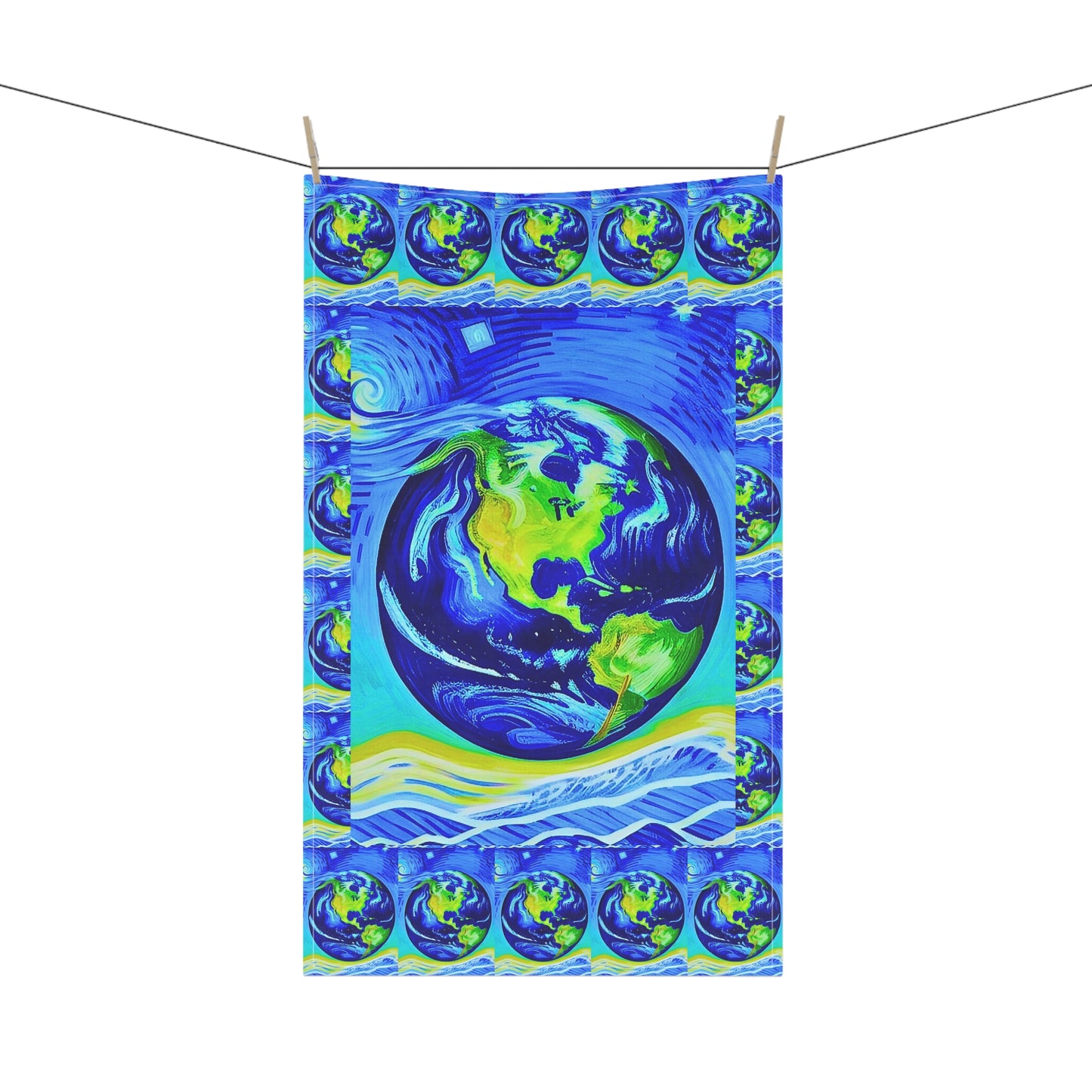 Mother Earth Kitchen Towel / Tea Towel / Bar Towel