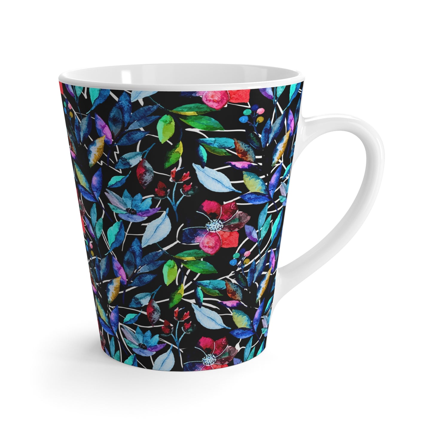 Once Upon a Forest Leaves Cappuccino Latte Mug