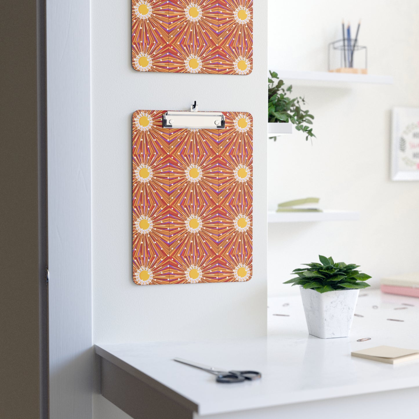 August Sunburst Organizer Clipboard