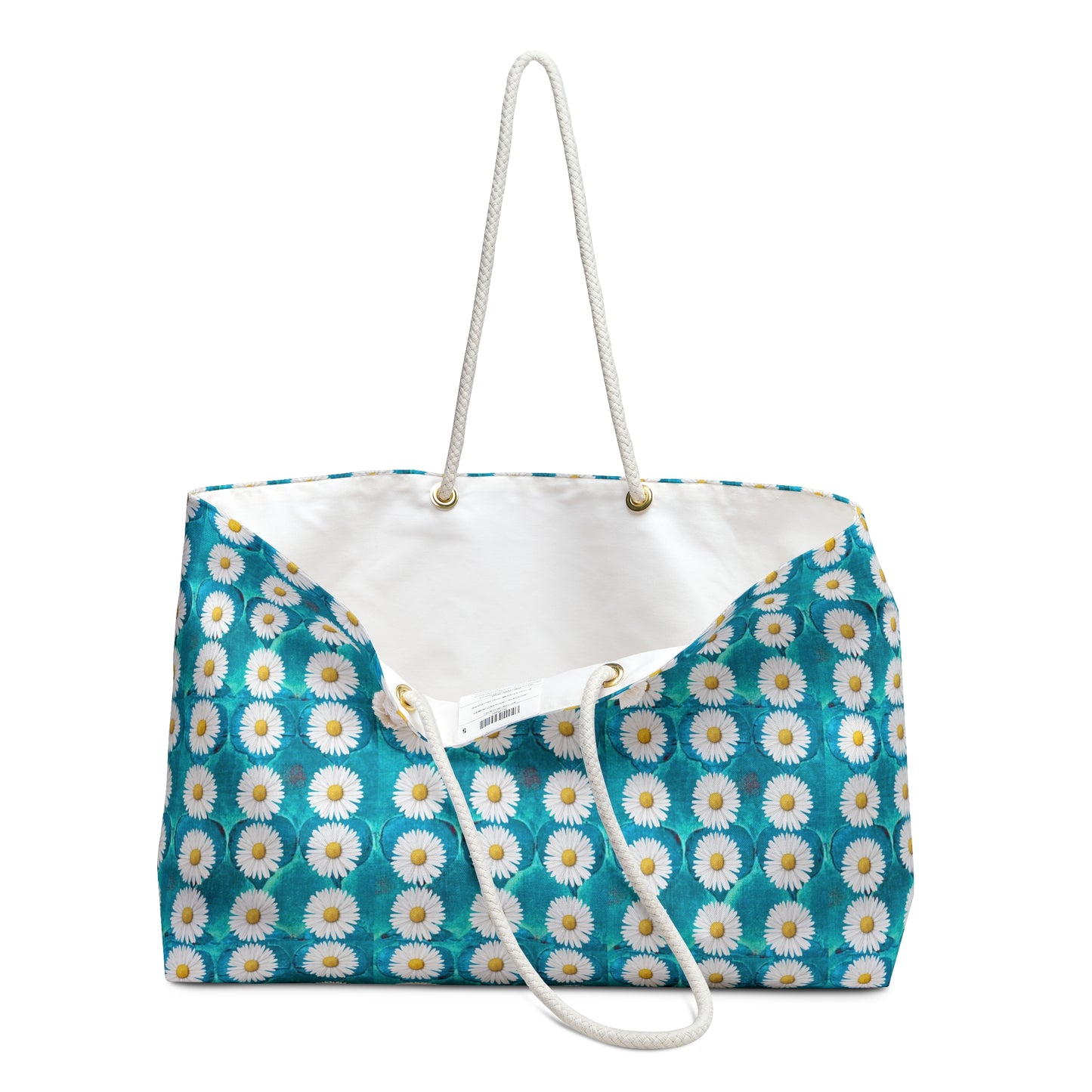 SageDaisy Living Logo Market Shopper Beach Weekender Bag
