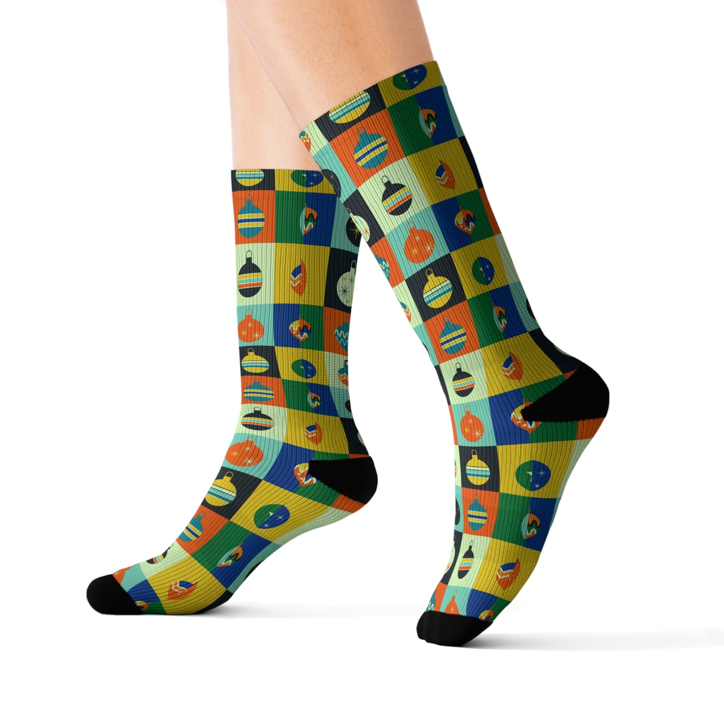 Ornaments Sublimation Socks