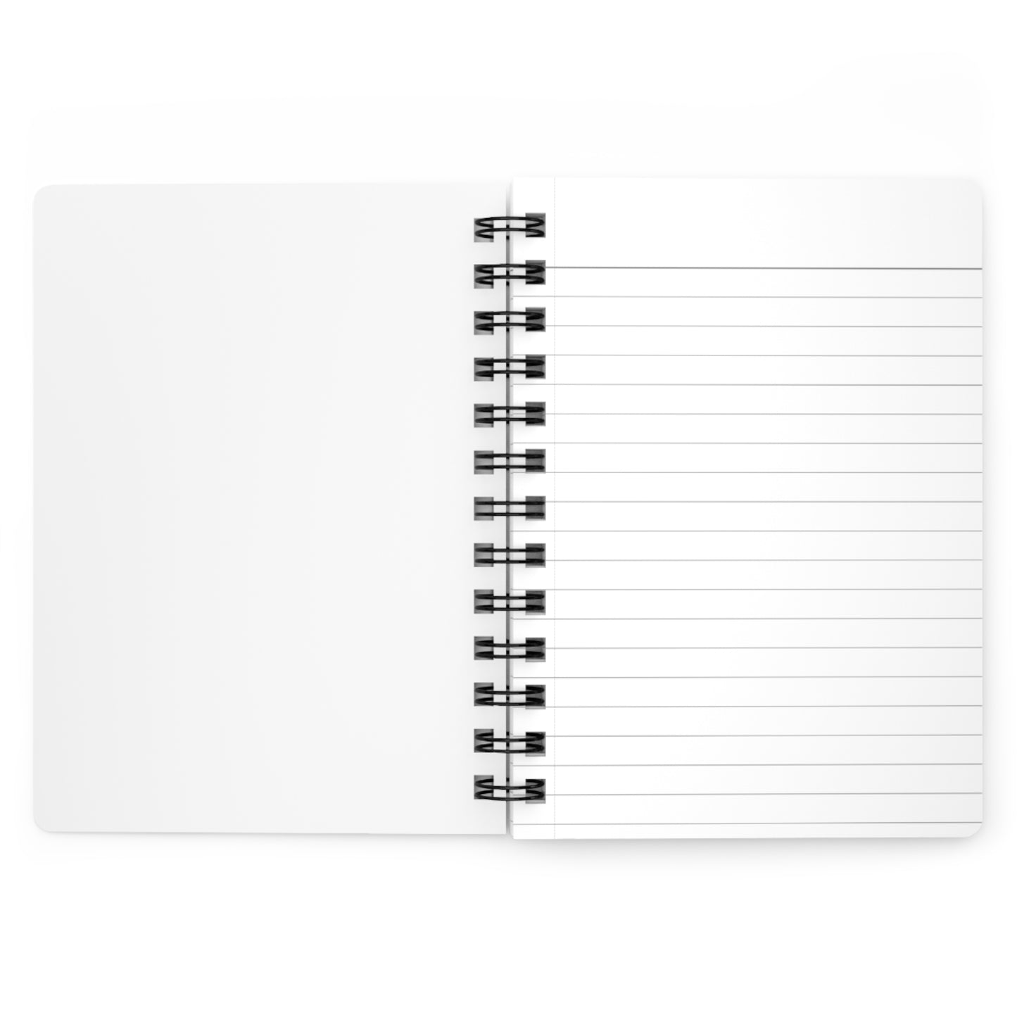 Black and White Poppies Mod Pop Art Decorative Writing Sketch Inspiration Spiral Bound Journal