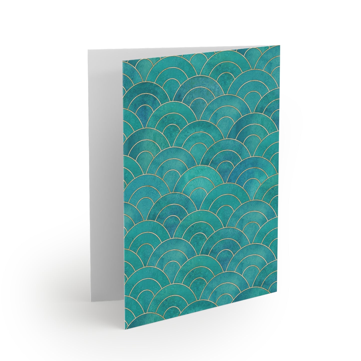 Yellow Watercolor Pineapple Note Cards (8 pcs)