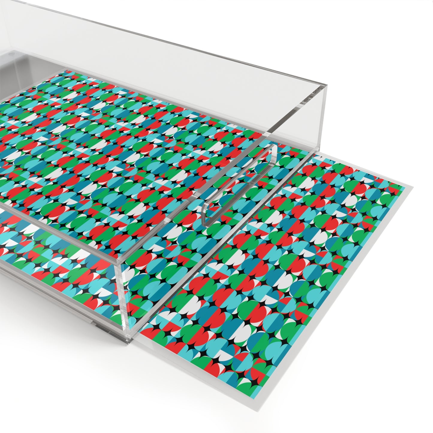 Studio City Midcentury Modern Patio and Entertaining Outdoor Acrylic Serving Tray