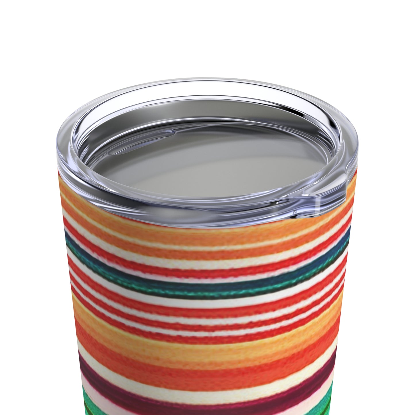 Serape Mexican Blanket Fiesta Southwestern Pattern Hot Cold Beverage Travel Tumbler 20oz