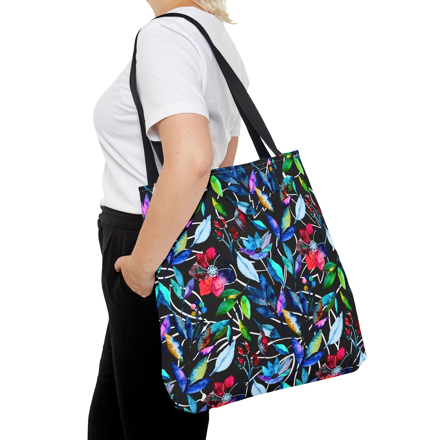 Once Upon a Forest Leaves Book Tote Bag