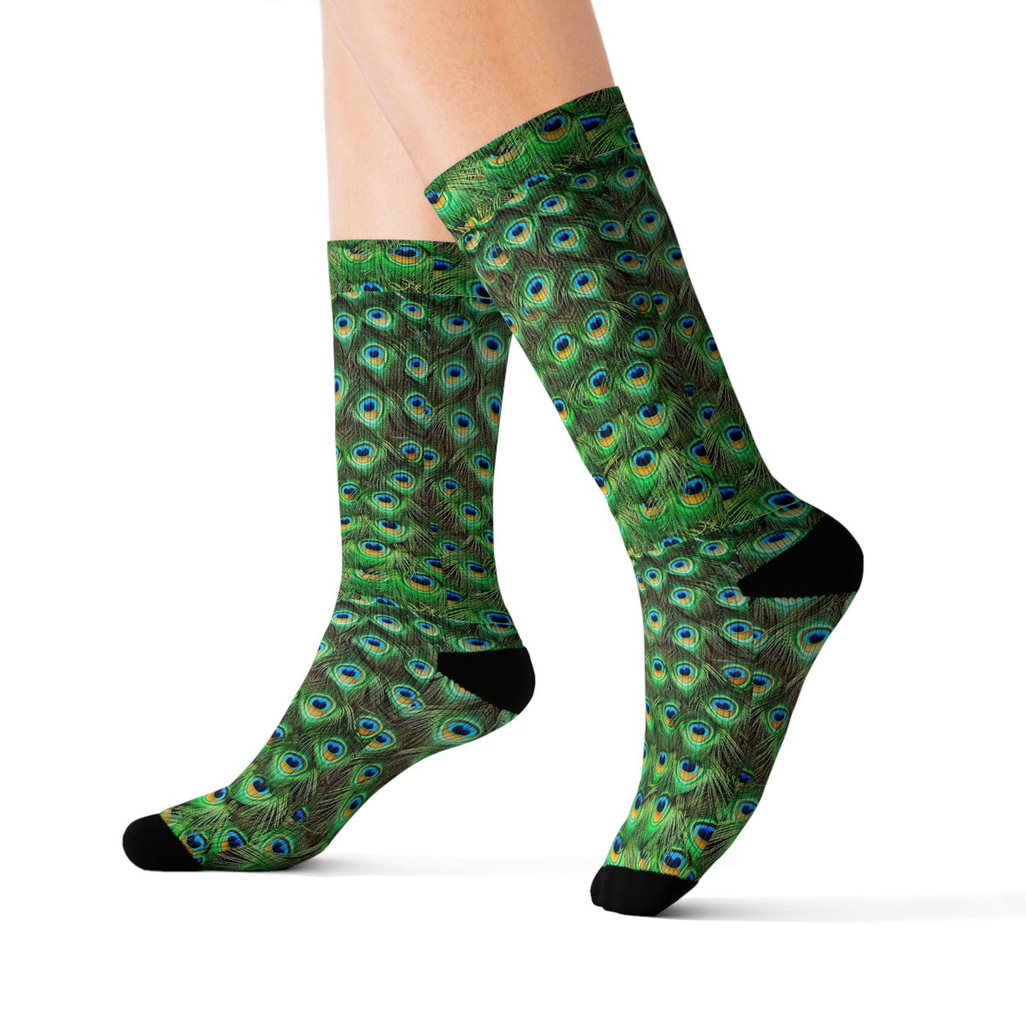 Peacock Multi Sublimation Socks