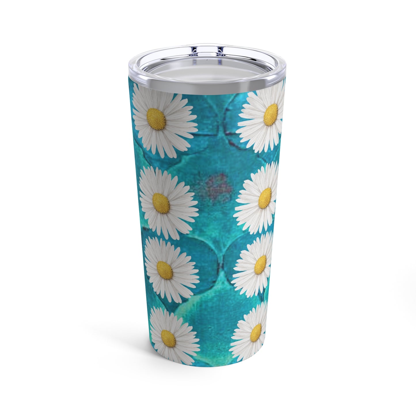 SageDaisy Living Logo Pattern Hot Cold Beverage Travel Tumbler 20oz