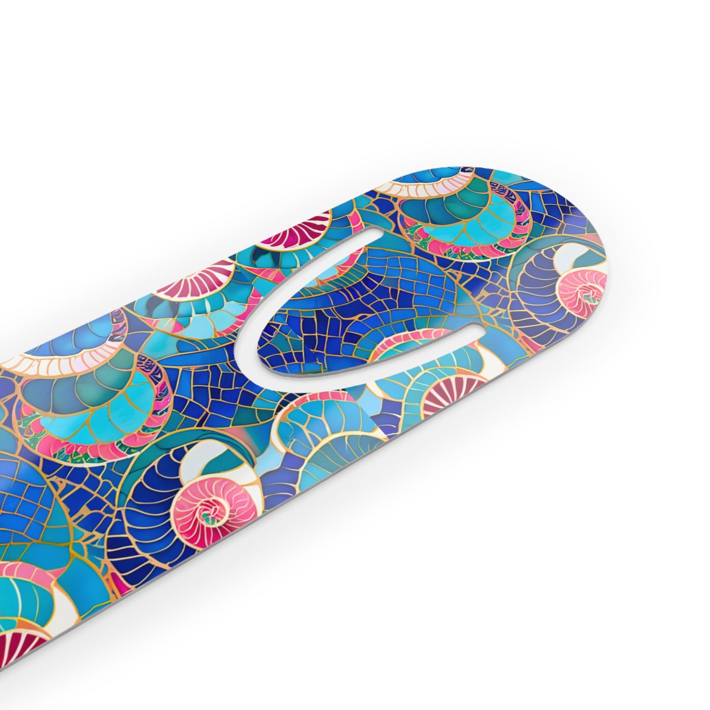 Cloisonne Sea Shells Bookmark