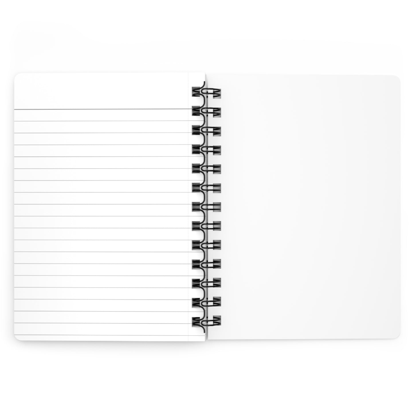 Black and White Poppies Mod Pop Art Decorative Writing Sketch Inspiration Spiral Bound Journal