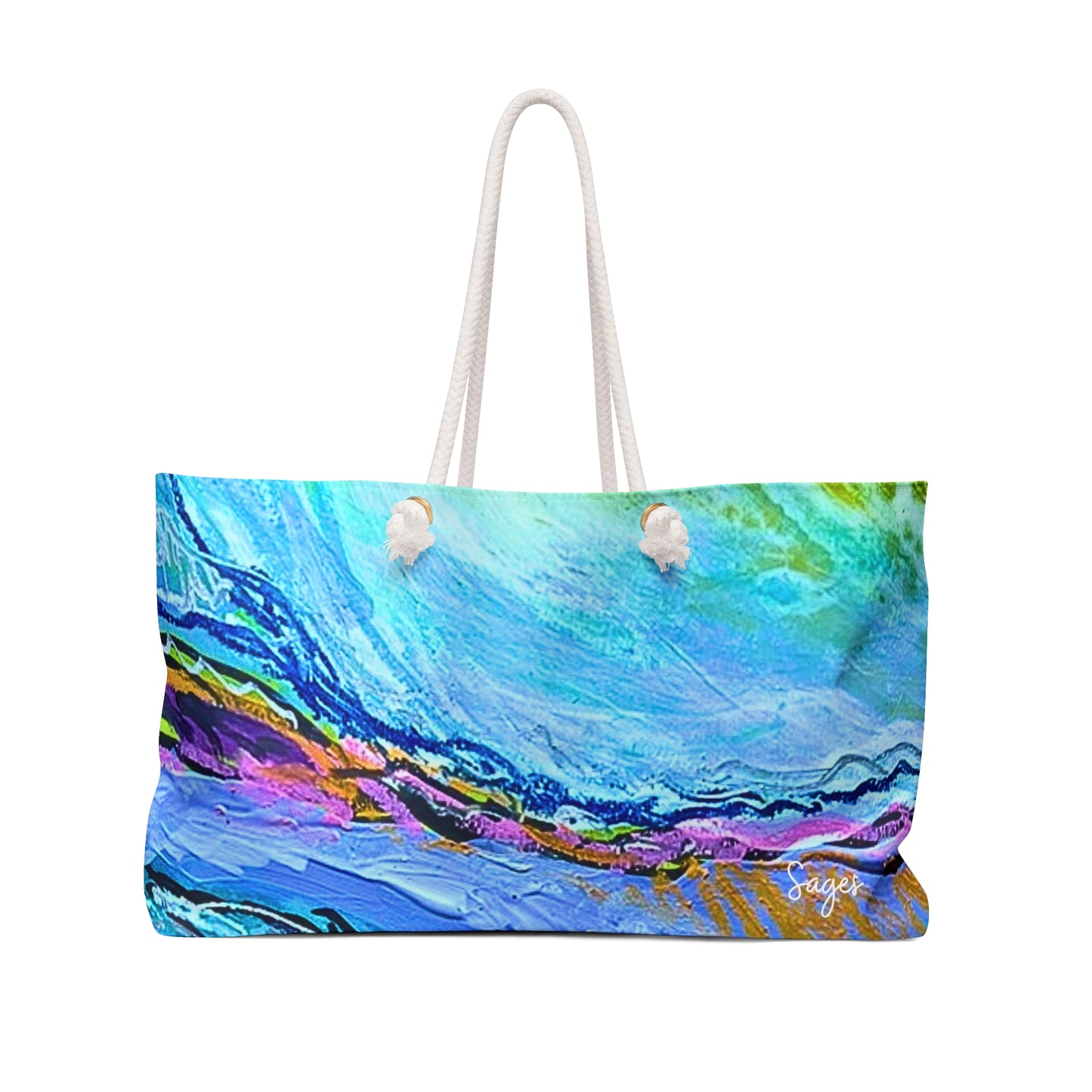 Abstract Me Shopper Market Weekender Bag