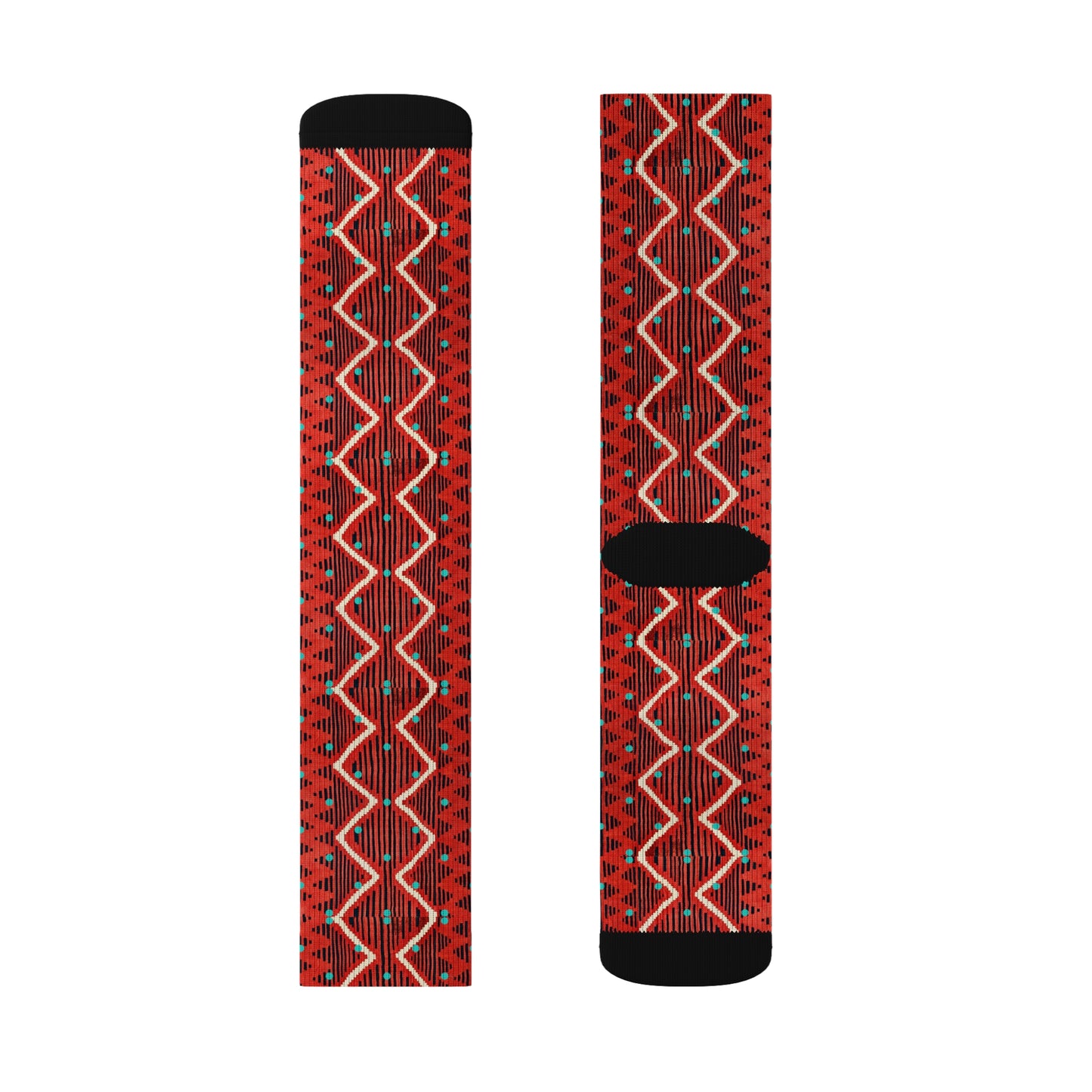 Taos Chili Pepper Sublimation Socks