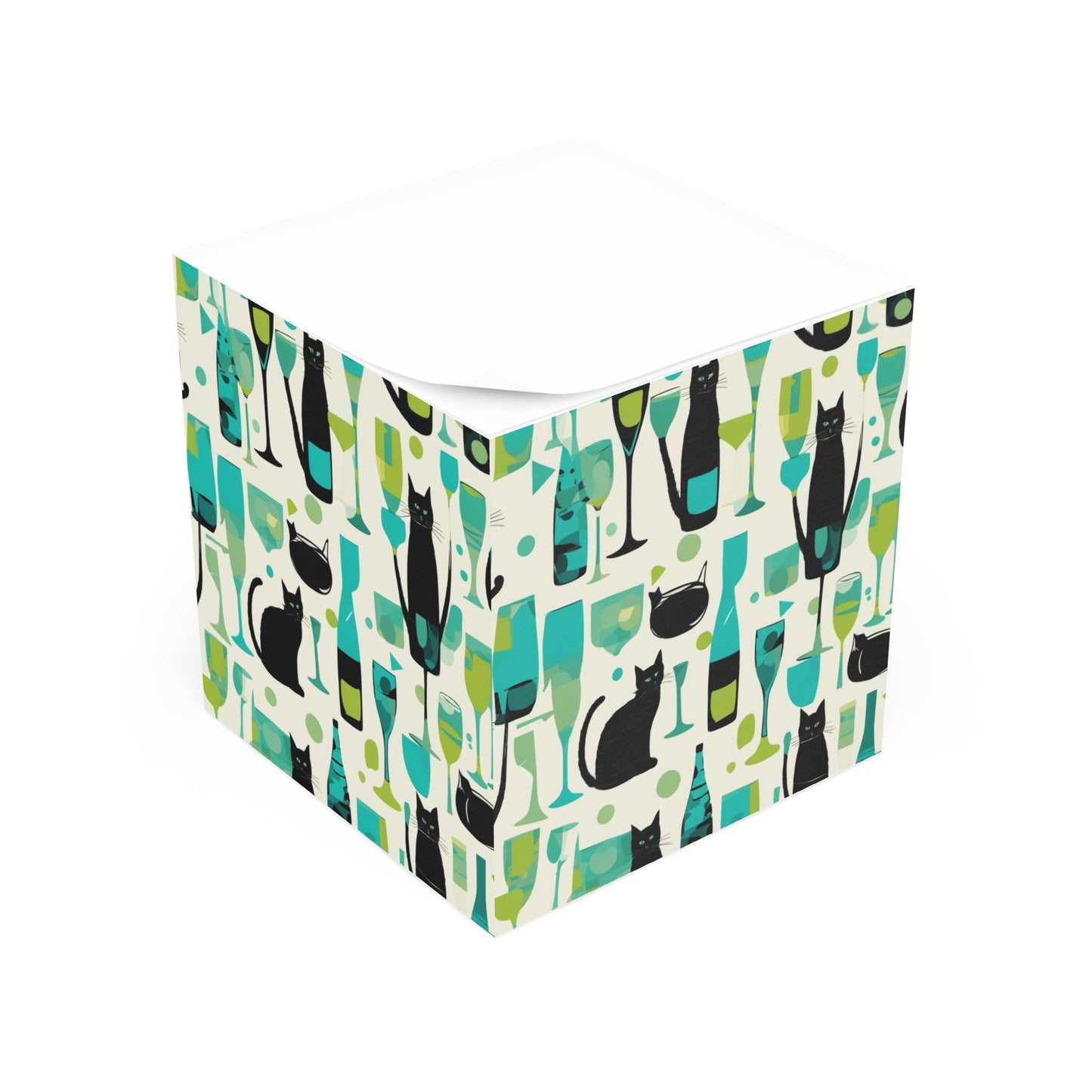It's Cocktail Time Darling Decorative Paper Note Cube