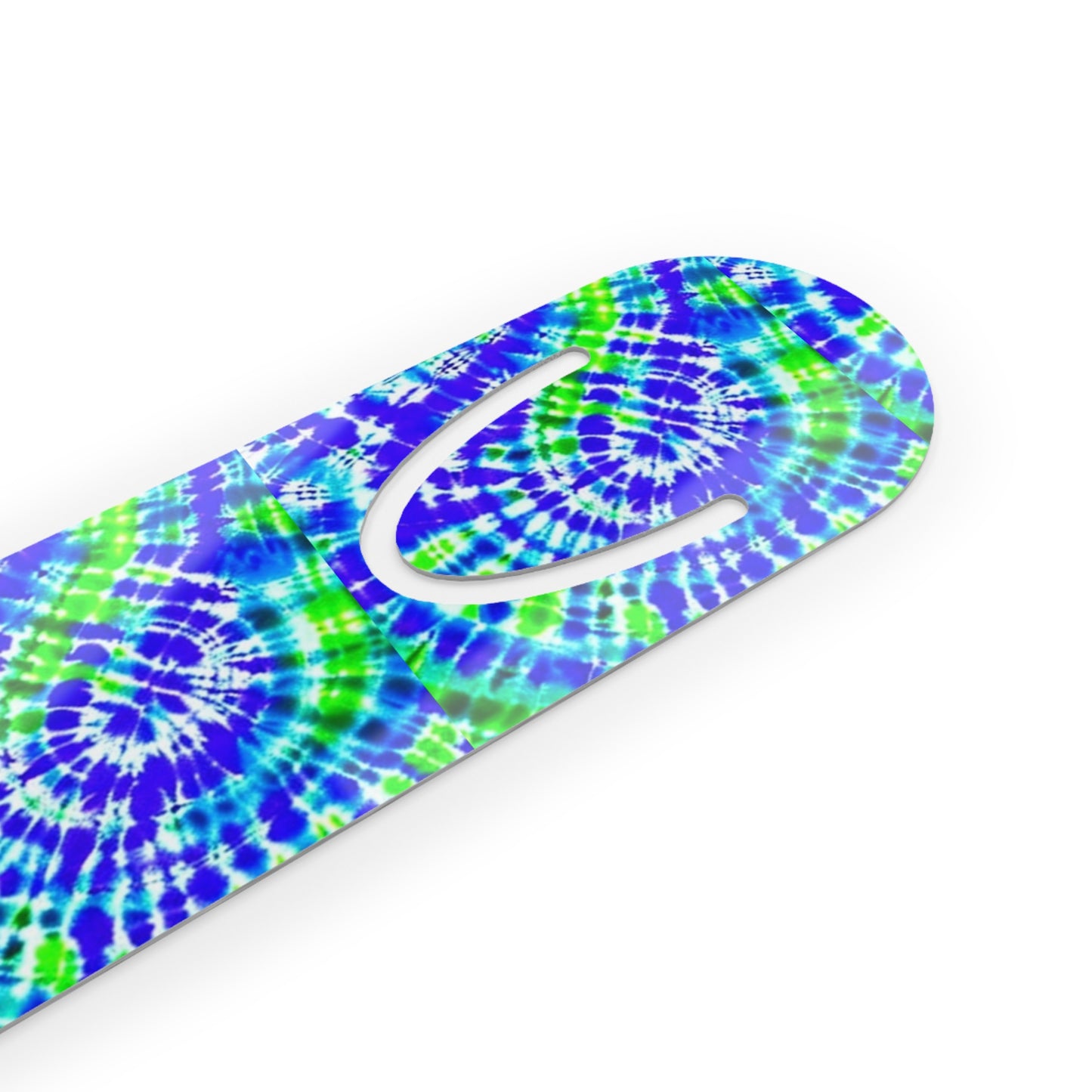 Surfer Turquoise Lime Tie Dye Bookmark