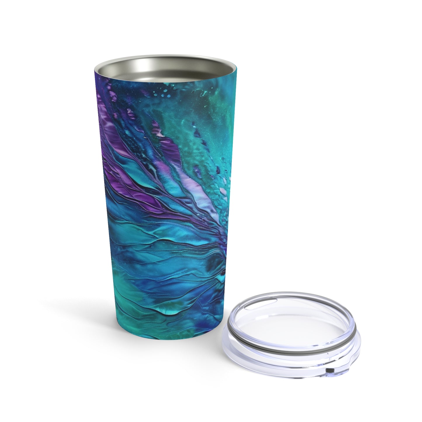 Bolero on Ice Decorative Ice Skating Hot Cold Beverage Travel Tumbler 20oz