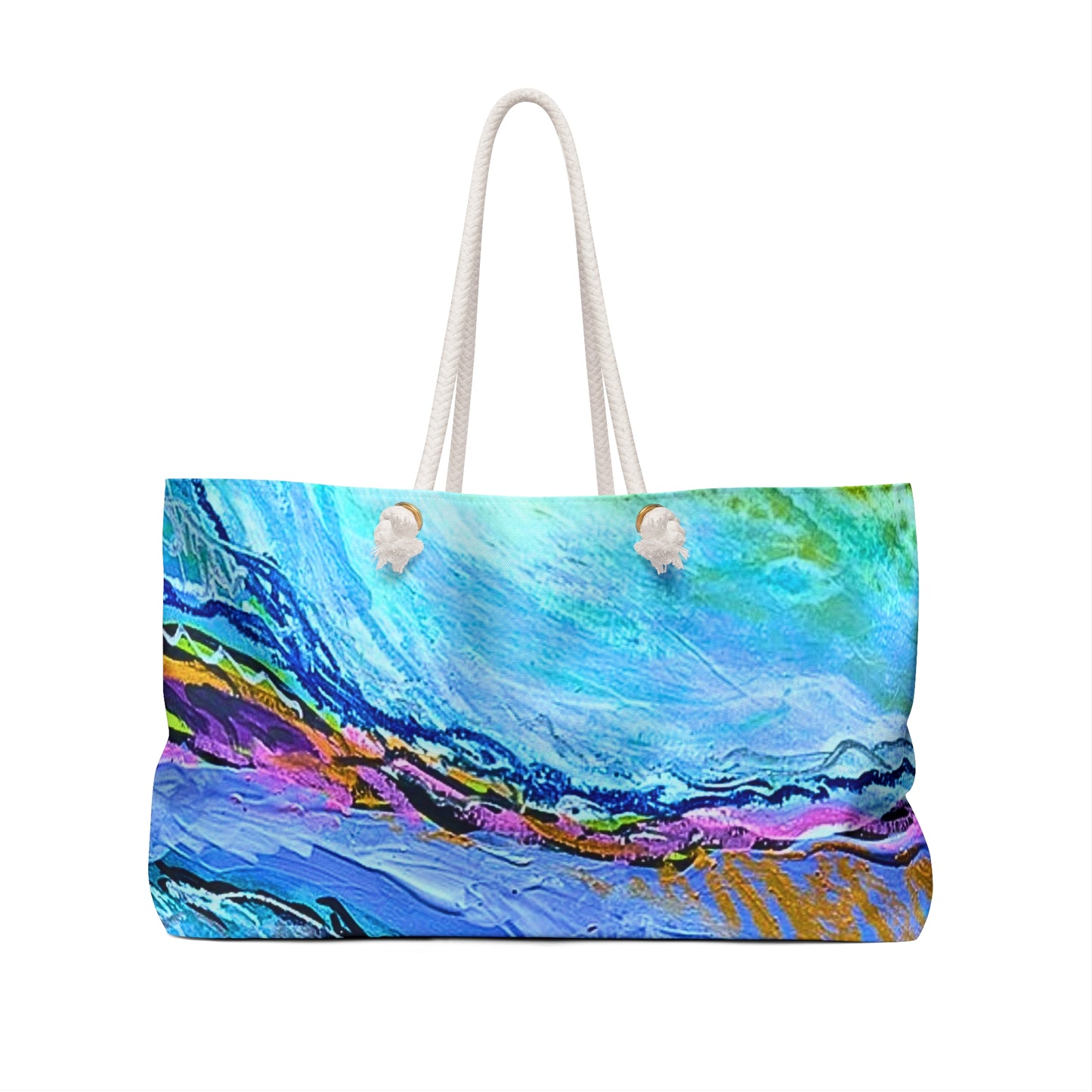 Abstract Me Shopper Market Weekender Bag