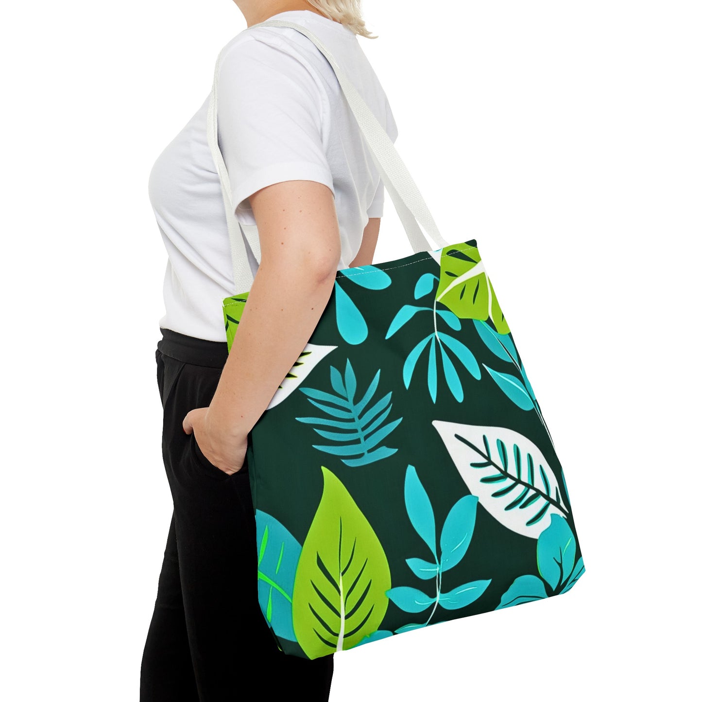Undersea Tropical Forest Book Tote Bag