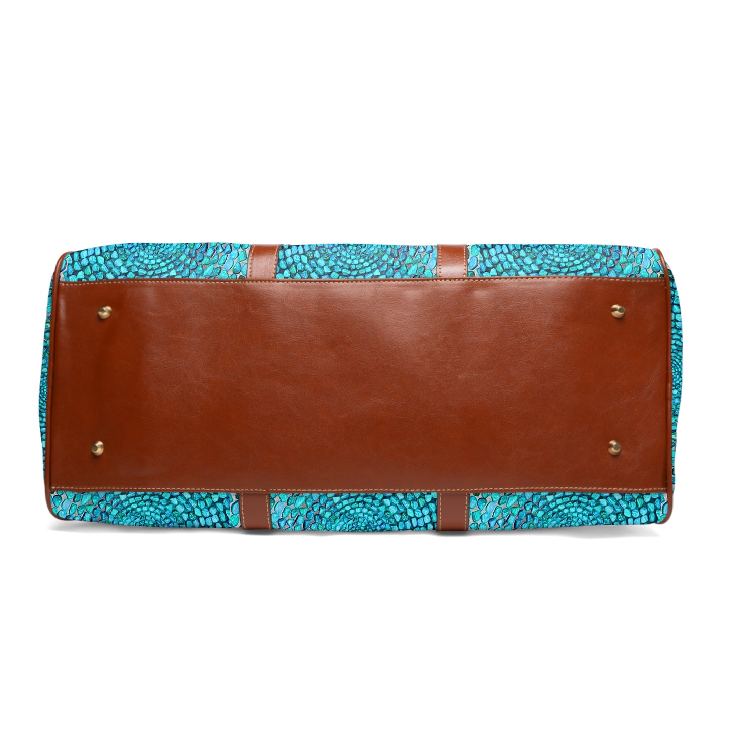 Turquoise Stone Southwestern Natural Overnight Waterproof Travel Bag