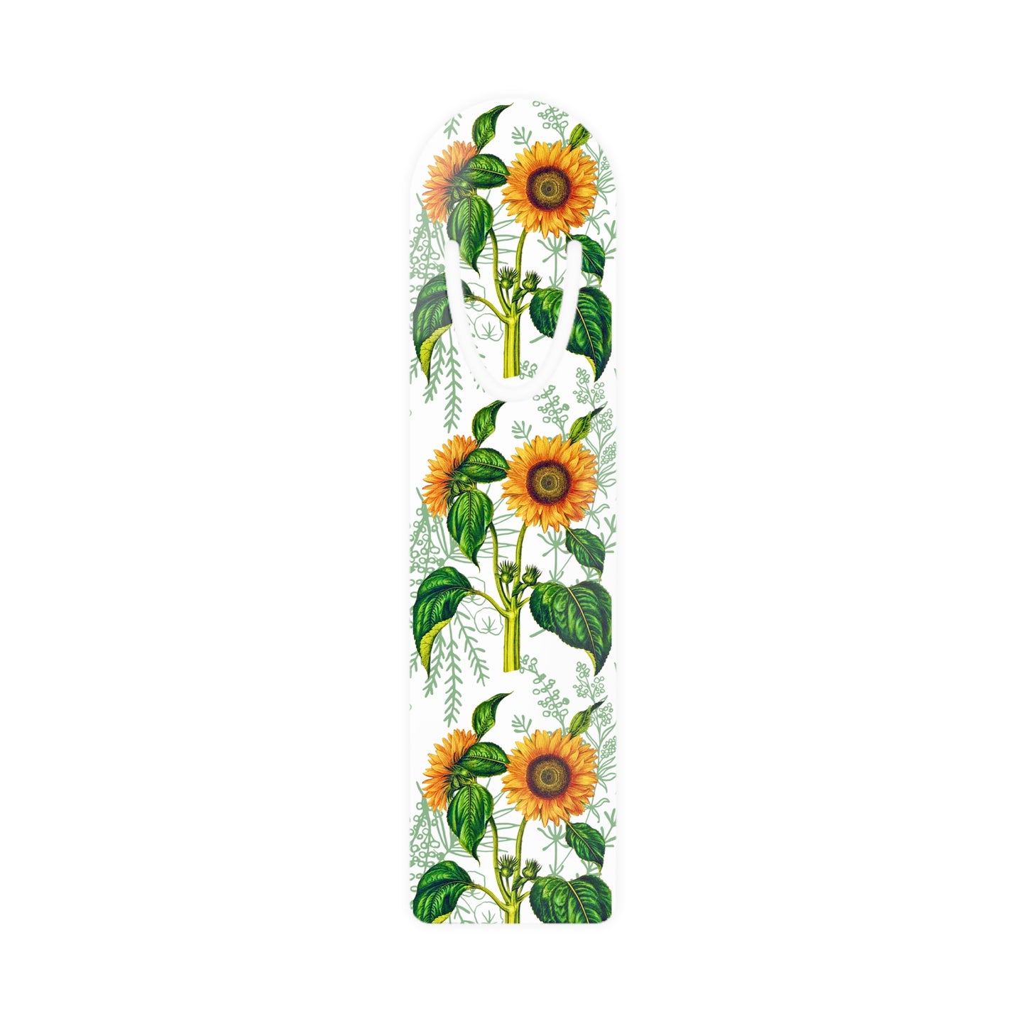 Summer Sunflower Botanical Bookmark