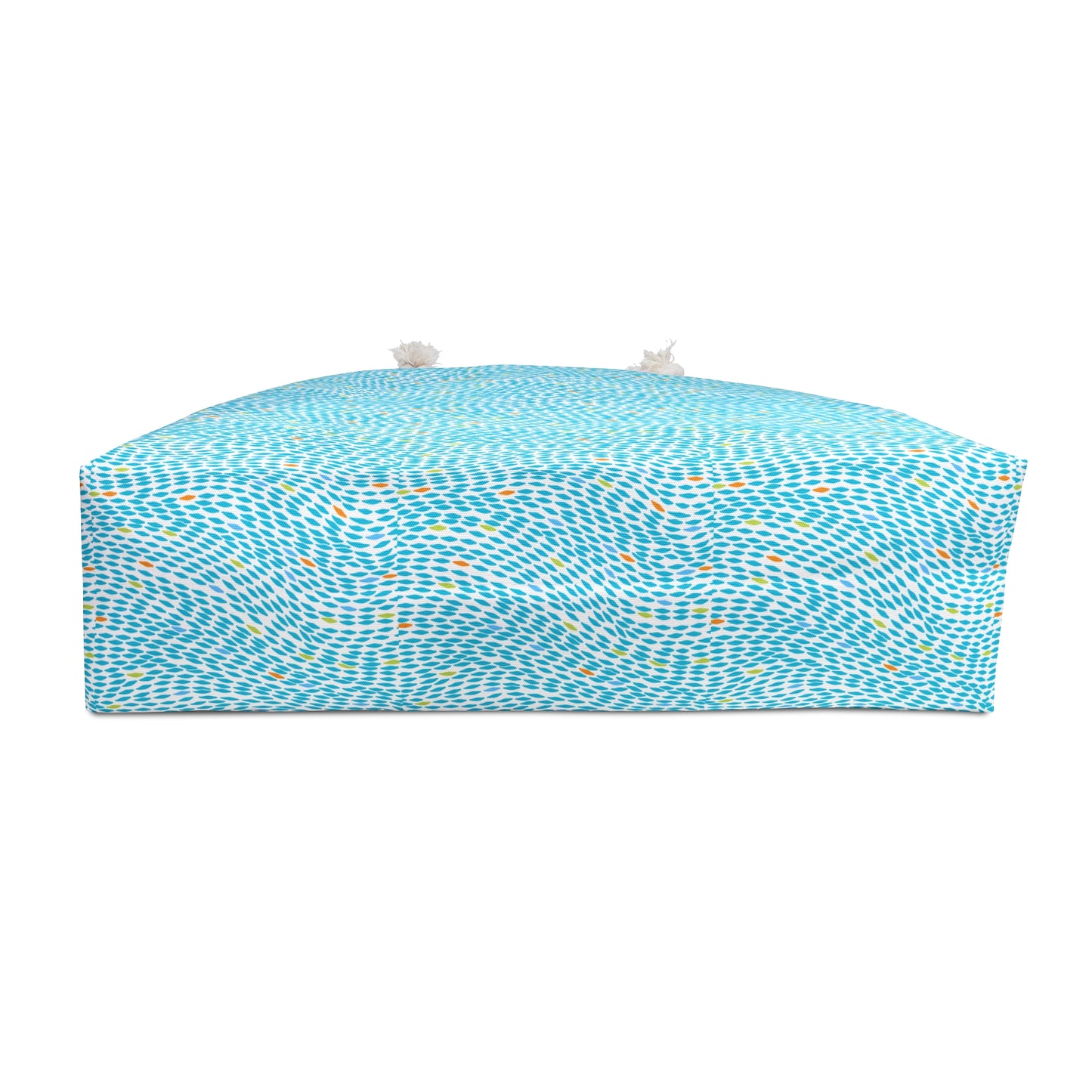 Coastal Sea Currents Ocean Waves Decorative Shopper Market Beach Weekender Bag