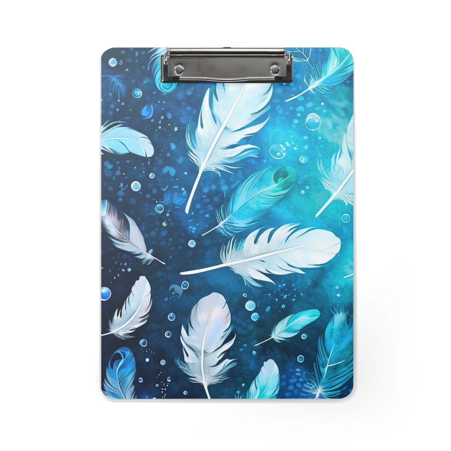 Sea of Feathers Organizer Clipboard