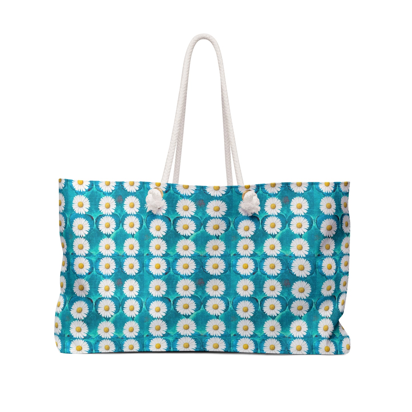 SageDaisy Living Logo Market Shopper Beach Weekender Bag