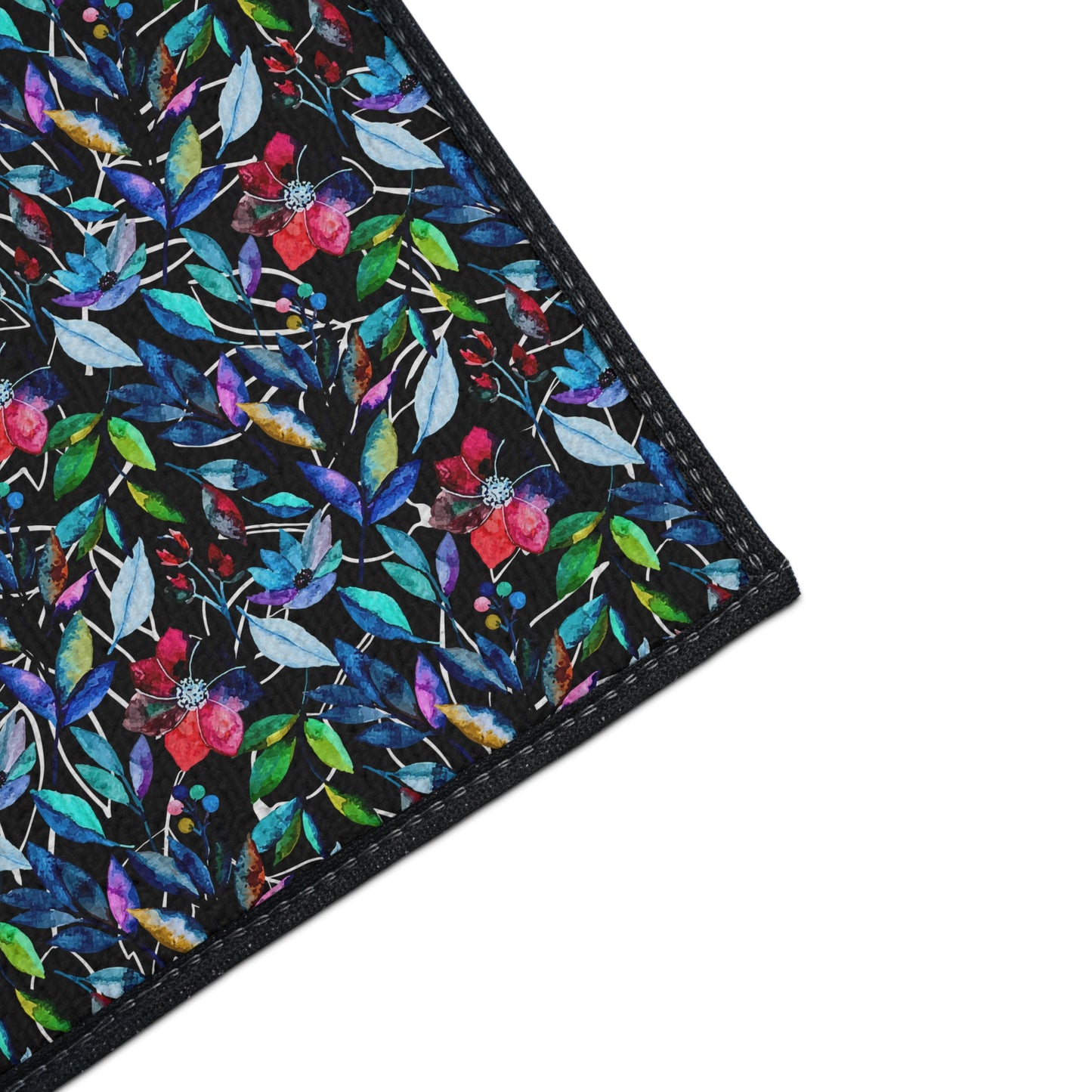 Once Upon a Forest Leaves Heavy Duty Floor Mat