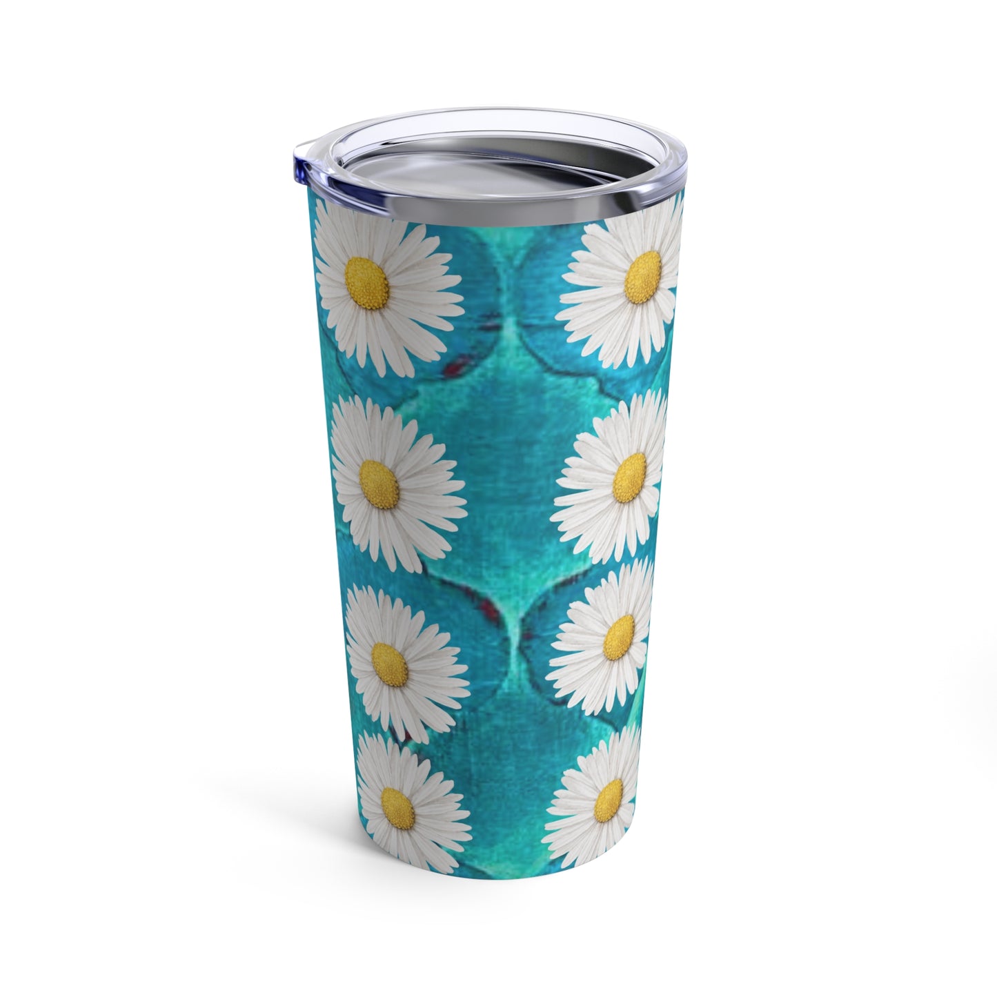 SageDaisy Living Logo Pattern Hot Cold Beverage Travel Tumbler 20oz