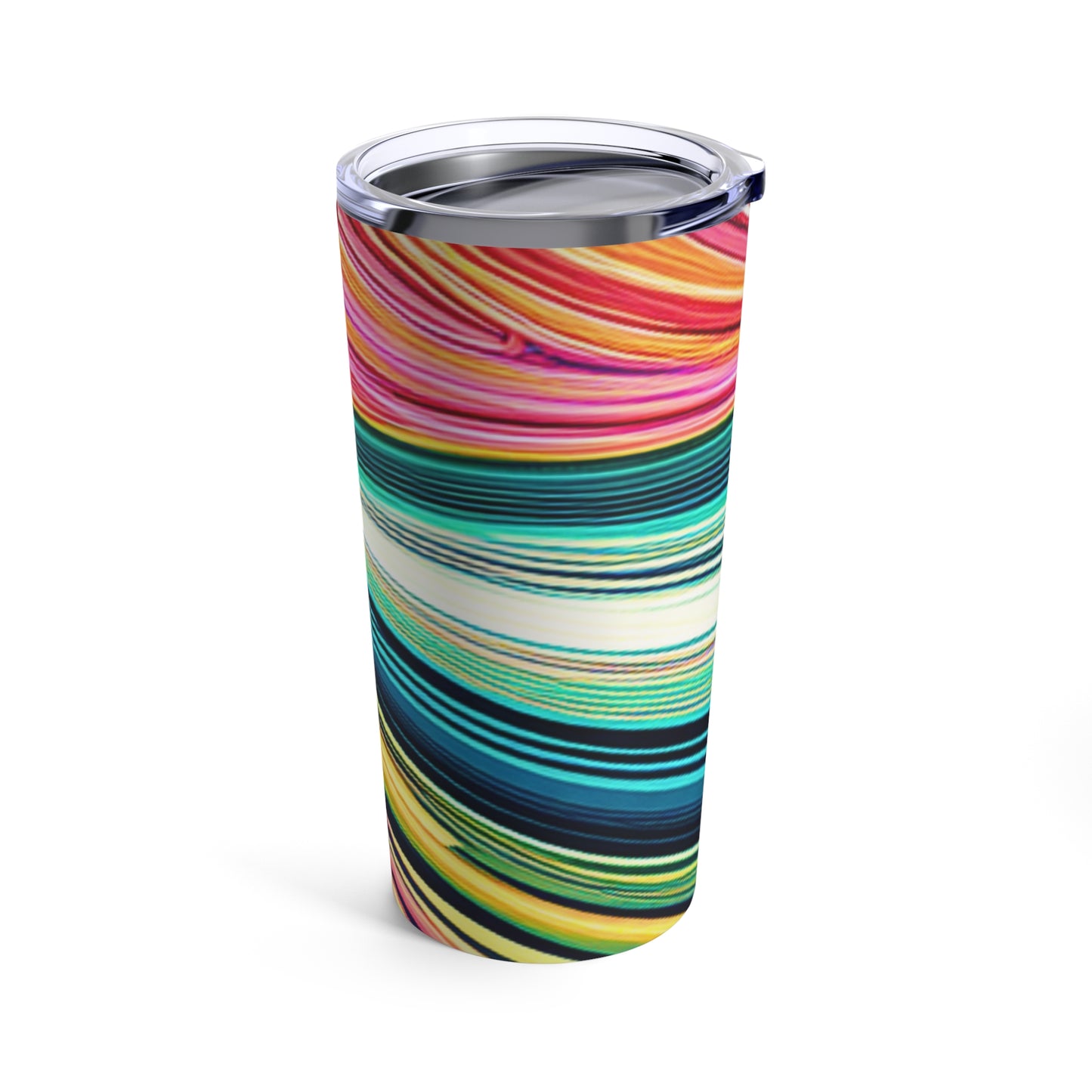 Abstract Desert Waves Landscape Southwest Hot Cold Beverage Travel Tumbler 20oz