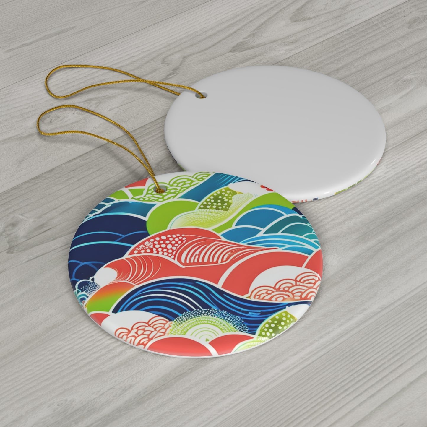 Japanese Origami Decorative Asian Ceramic Ornament