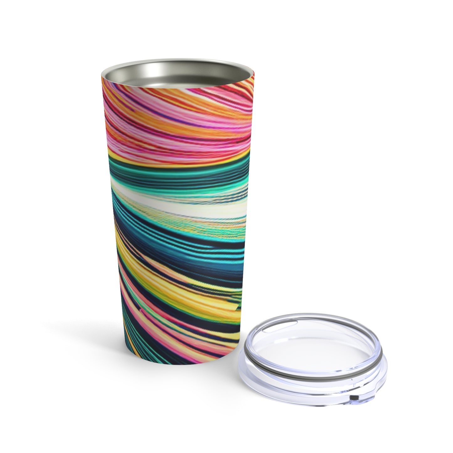 Abstract Desert Waves Landscape Southwest Hot Cold Beverage Travel Tumbler 20oz