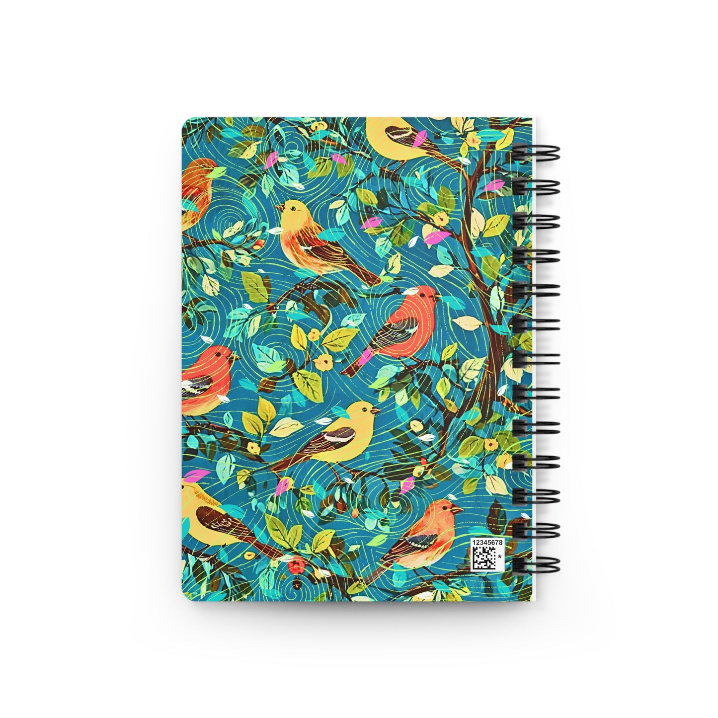 Birds of Joy Writing Sketch Inspiration Spiral Bound Journal