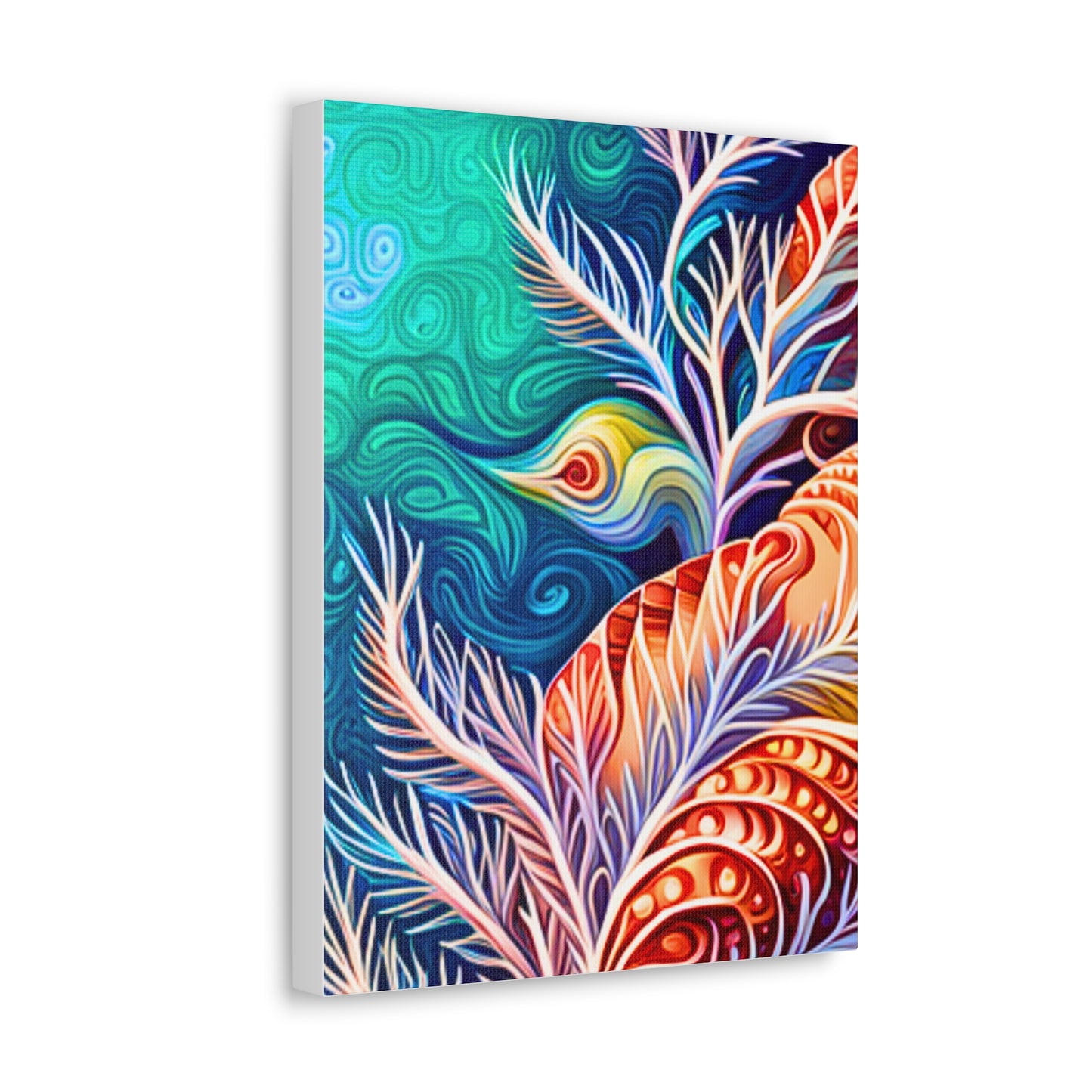 Coral Sea Ocean Coastal Life Art Decorative Canvas Gallery Wraps