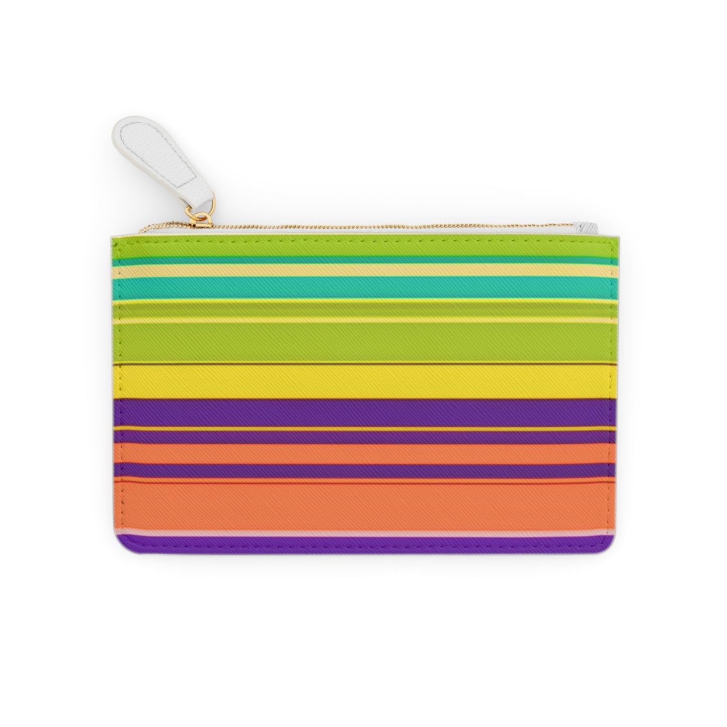 Fiesta Stripes Coin Purse Lipstick Mini Pouch Clutch Bag