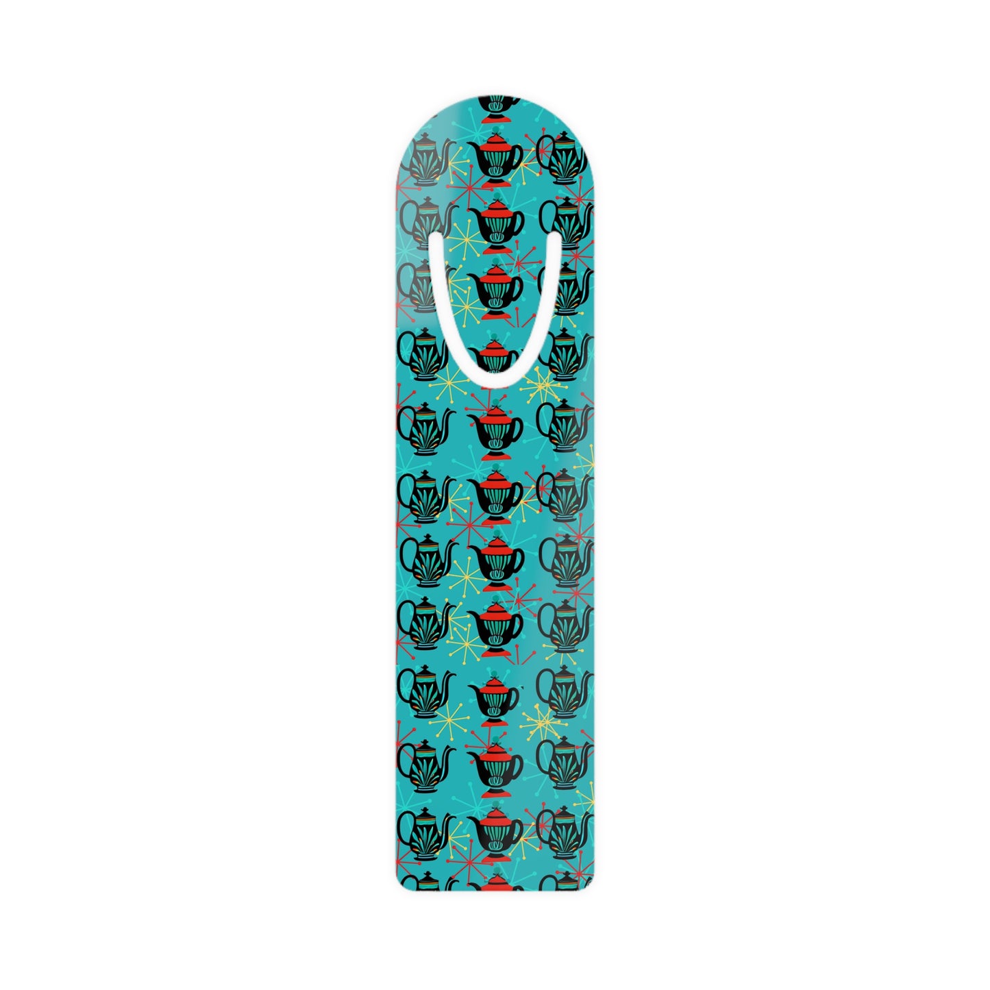 Ancient Teapots Midcentury Modern Bookmark