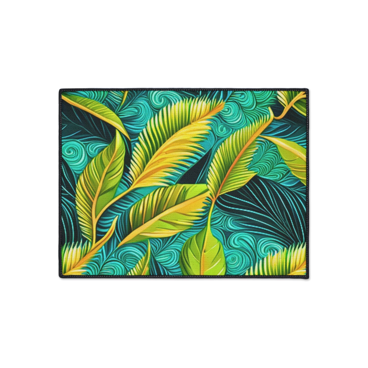 Madagascar Tropical Forest Palms Indian Ocean Africa Decorative Indoor Outdoor Heavy Duty Floor Mat
