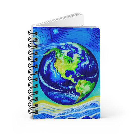 Mother Earth Decorative Writing Sketch Inspiration Spiral Bound Journal