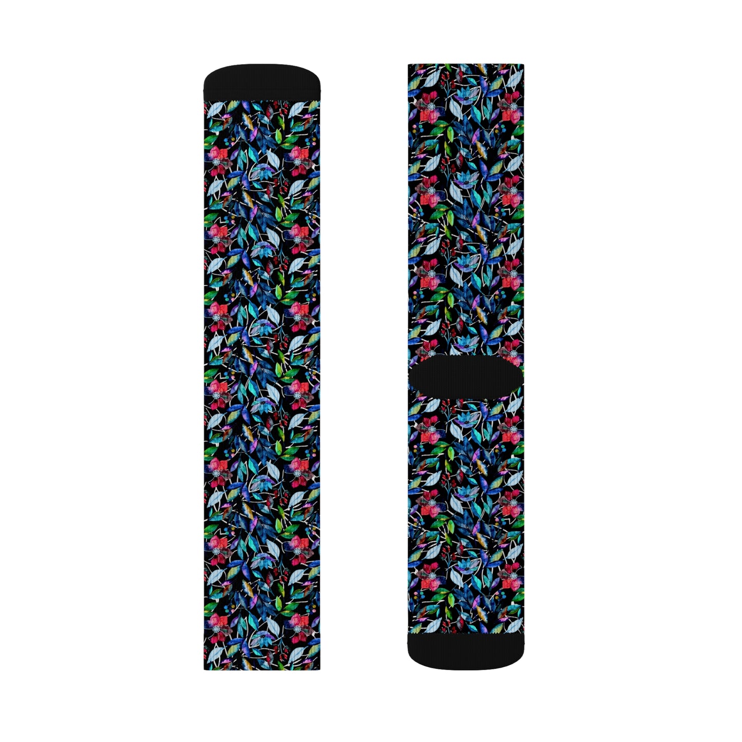 Once Upon a Forest Leaves Sublimation Socks (Limited Edition September 2024)