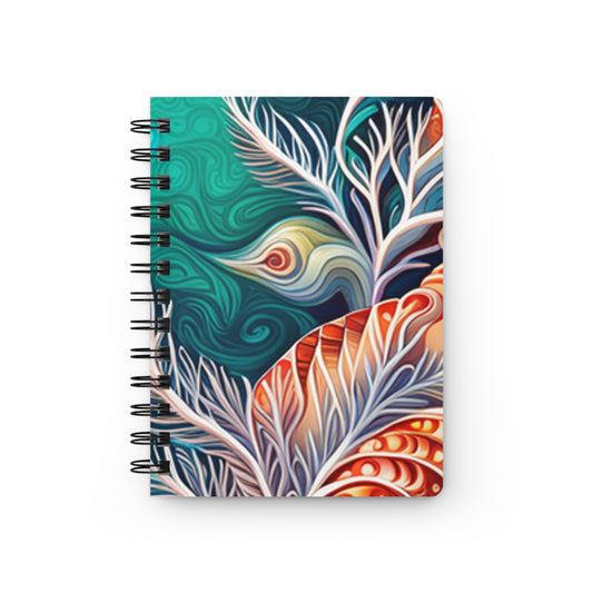 Coral Sea Ocean Coastal Writing Sketch Inspiration Spiral Bound Journal